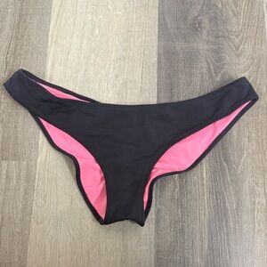 Black and Pink Bikini Bottom